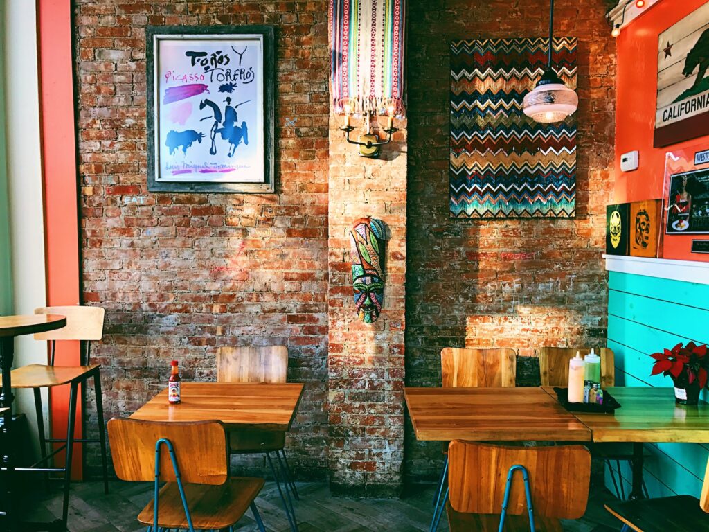 Diseño de restaurantes - colores