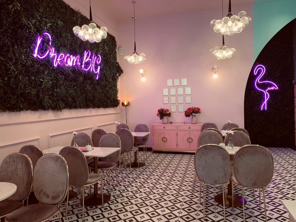 Diseño de restaurantes - texturas