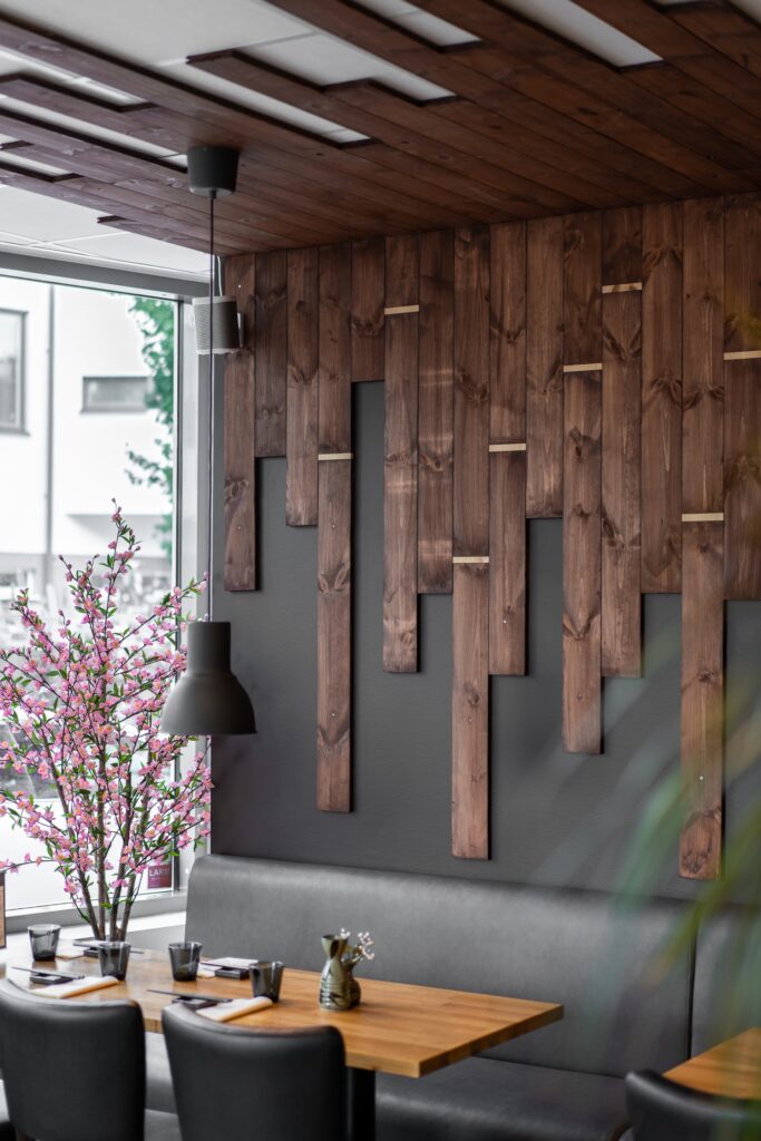 Diseño de tienda - oriental japonés